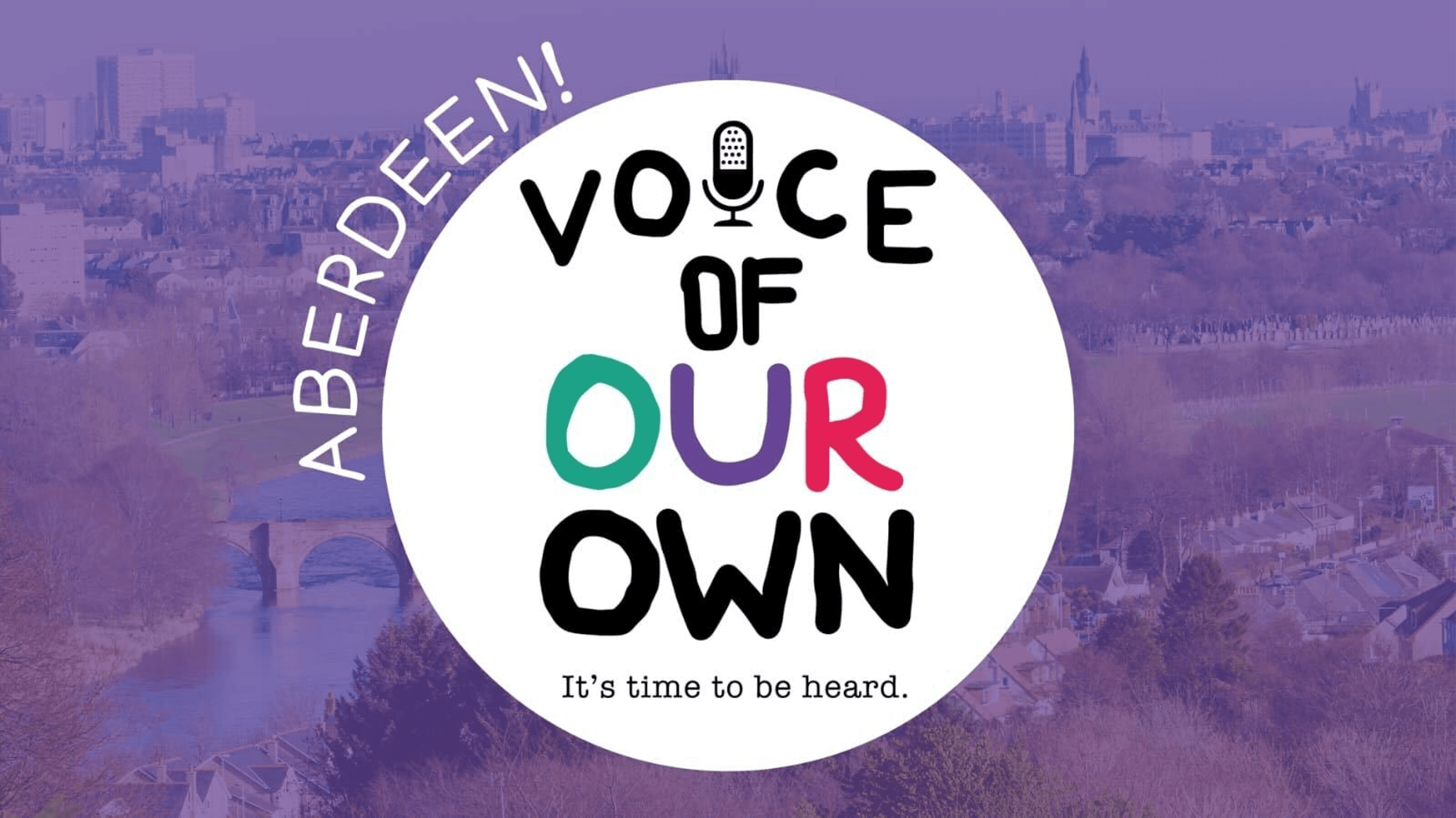 Voice Of Our Own - Aberdeen Logo