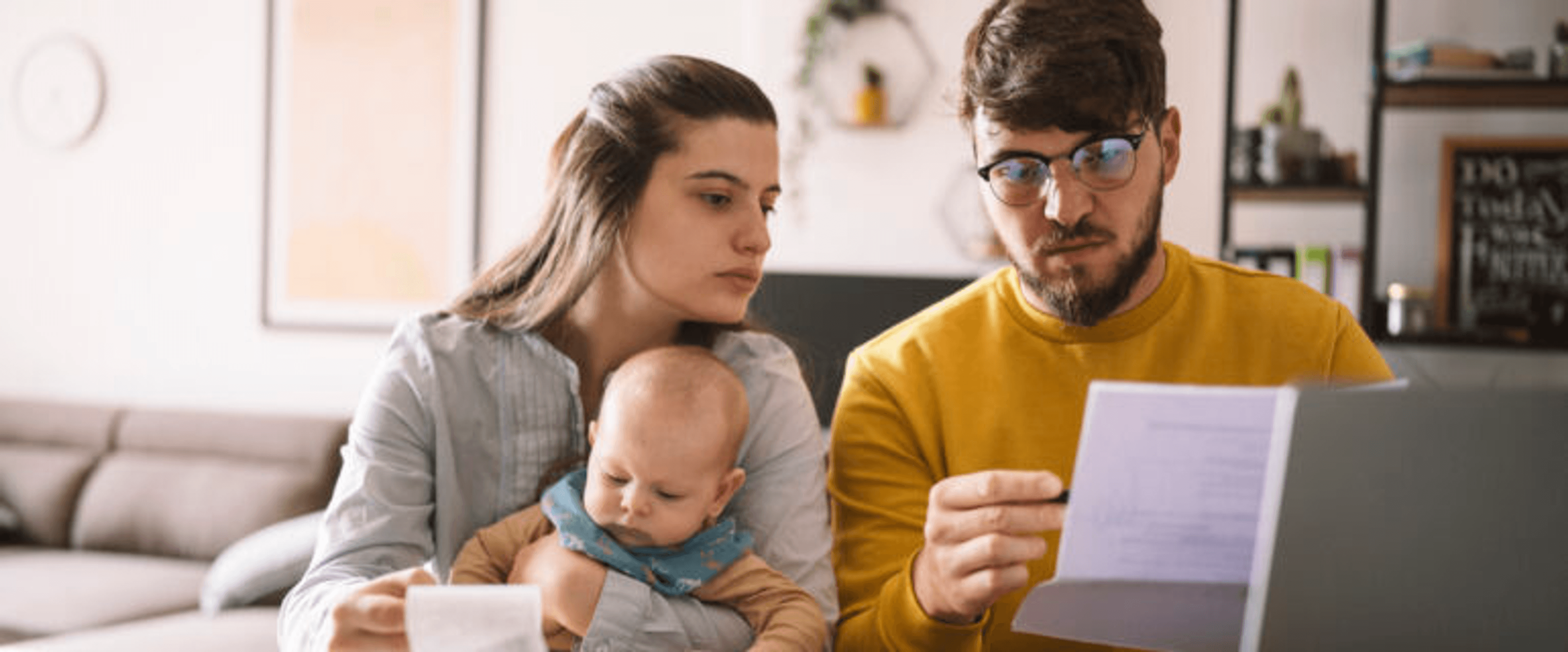 Parents concerned about money